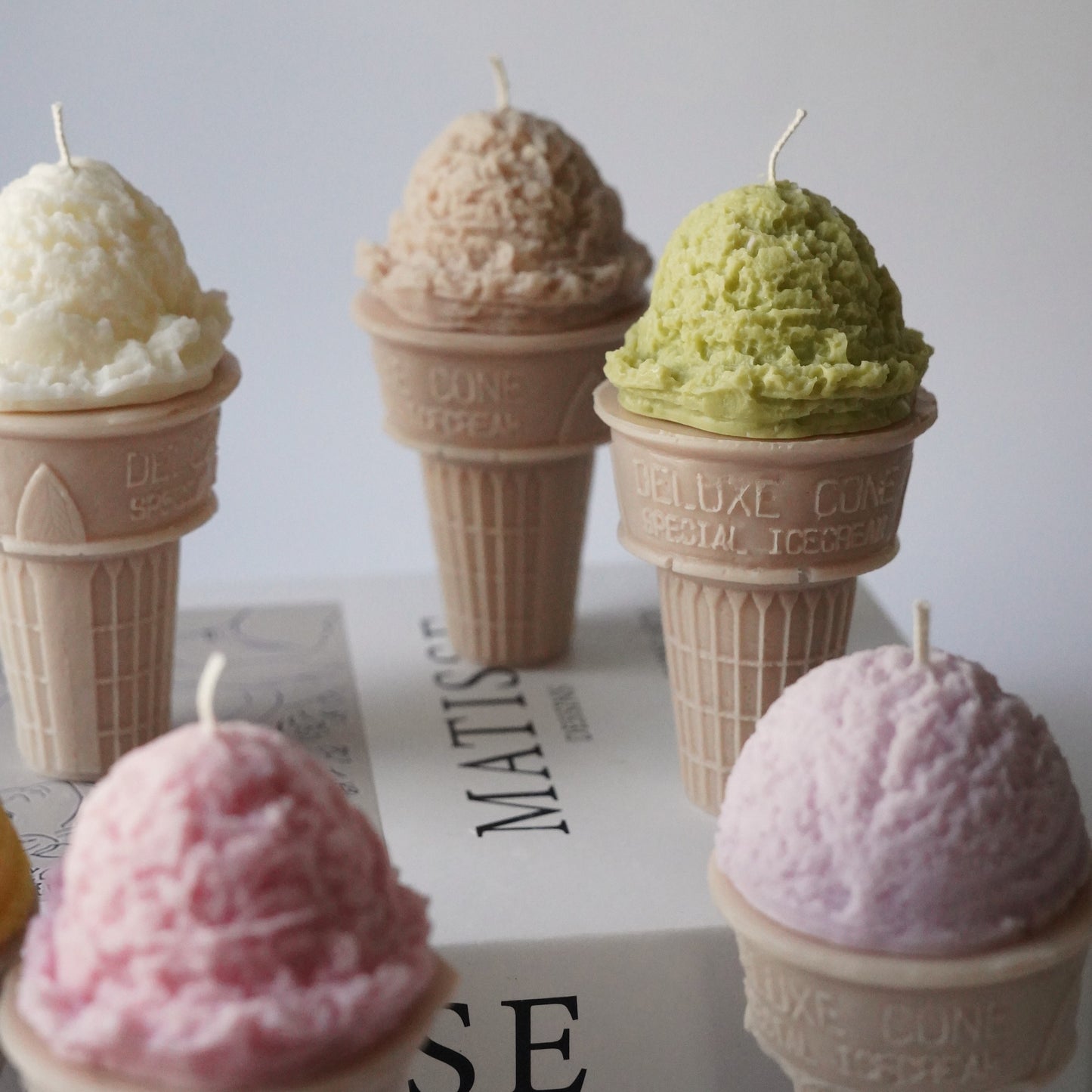 Eiscreme Kerze