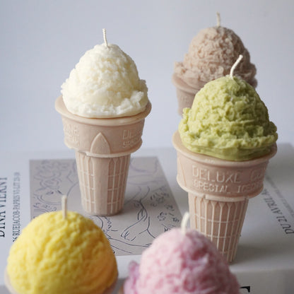 Eiscreme Kerze