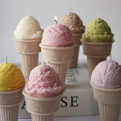 Eiscreme Kerze