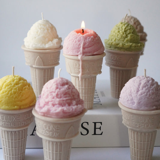 Eiscreme Kerze