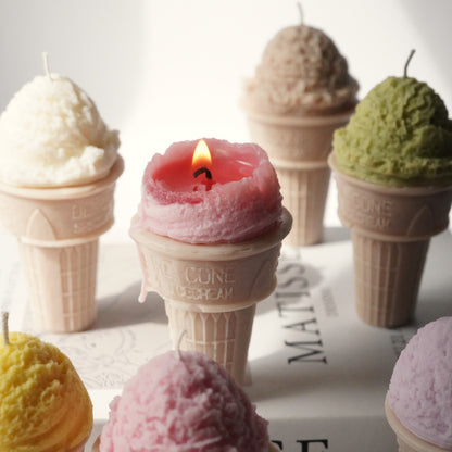 Eiscreme Kerze