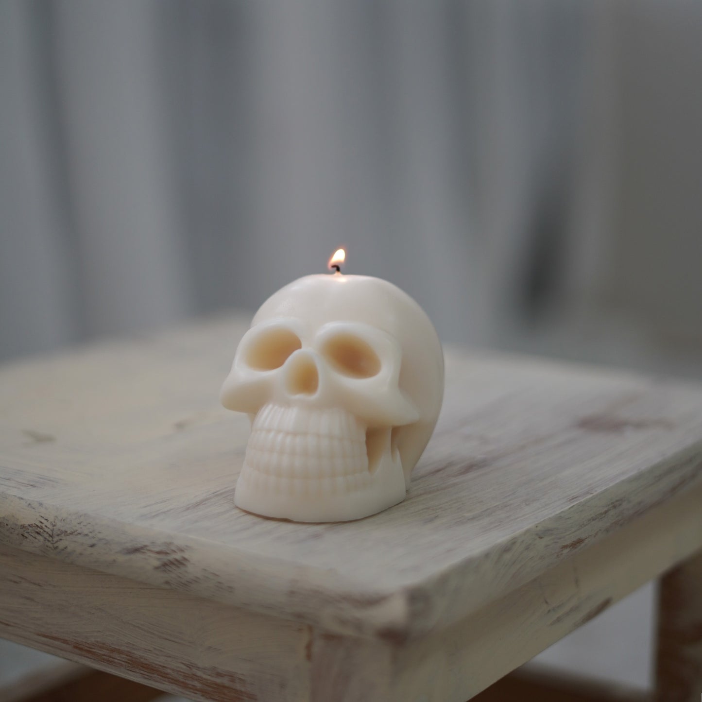Totenkopf Kerze
