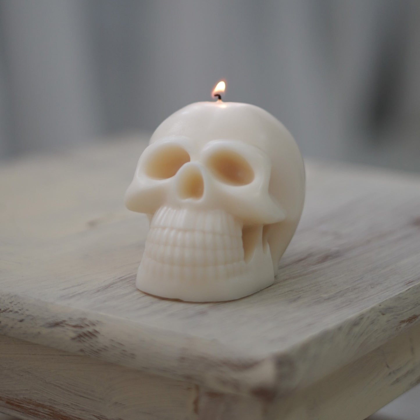 Totenkopf Kerze