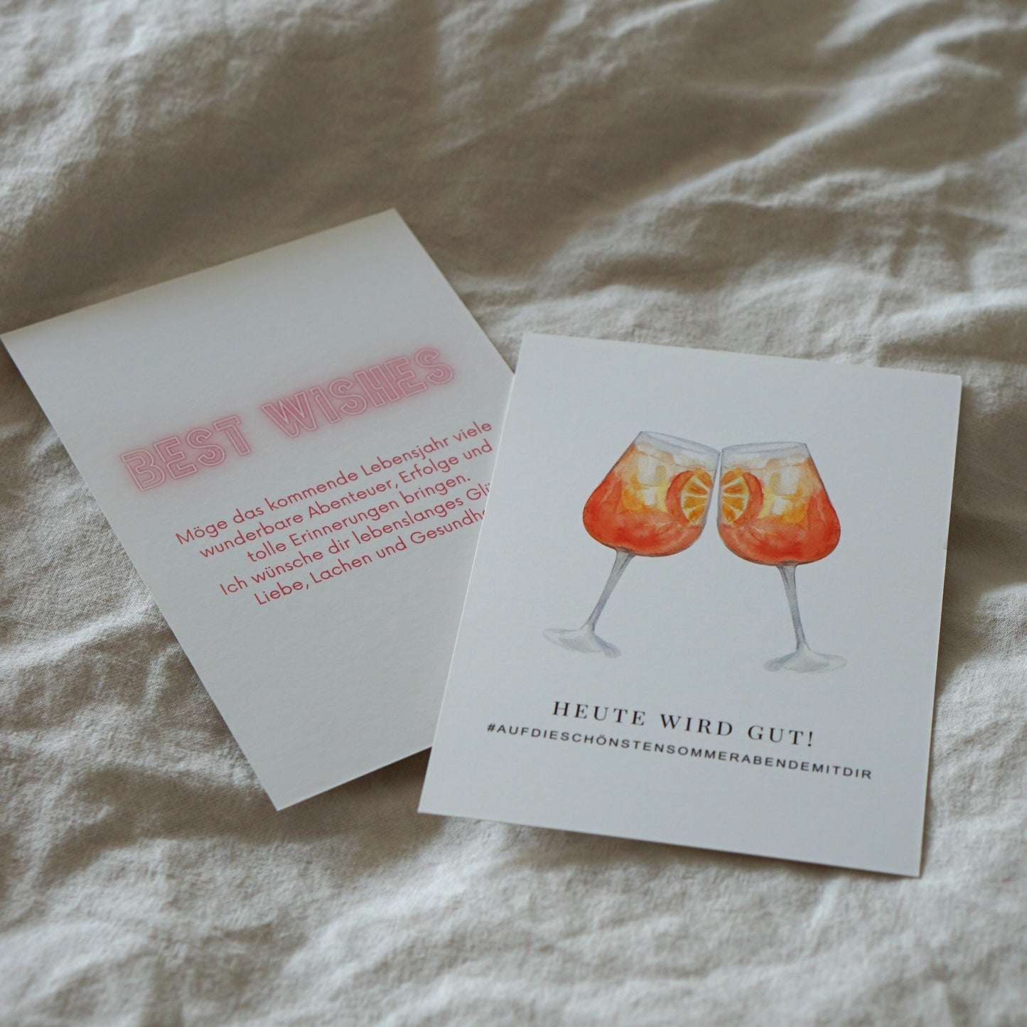 Postkarte Aperol