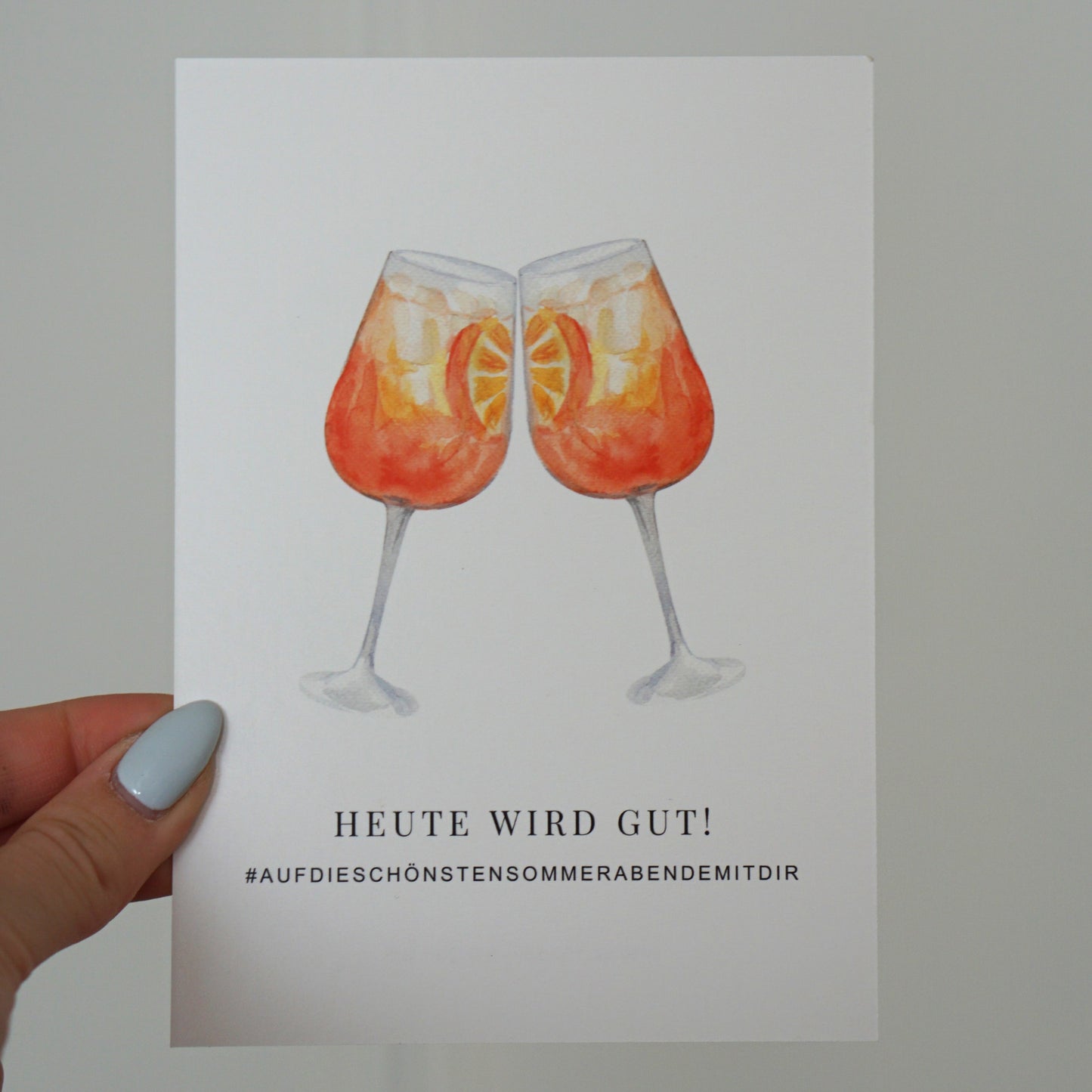 Postkarte Aperol