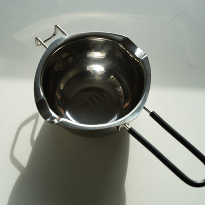 Edelstahl Schmelztopf