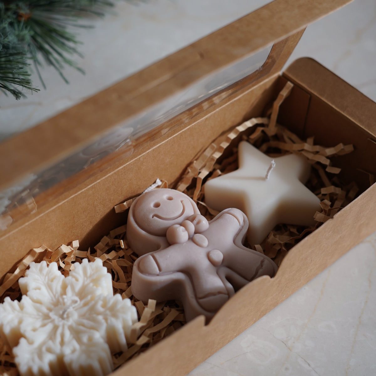 Weihnachtliches Geschenkset 3-teilig