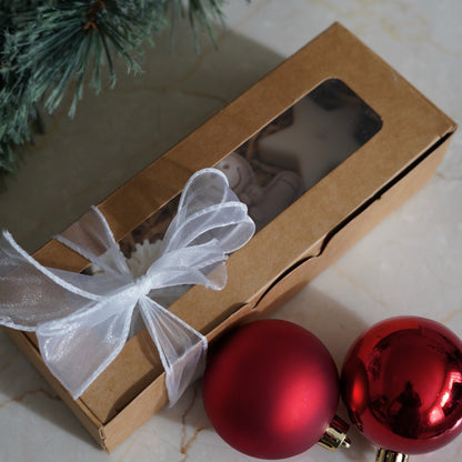 Weihnachtliches Geschenkset 3-teilig