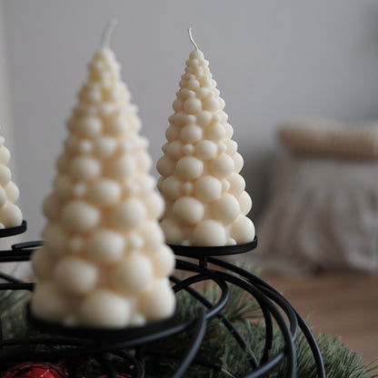 4er-Set Baum Kerze für Adventskranz