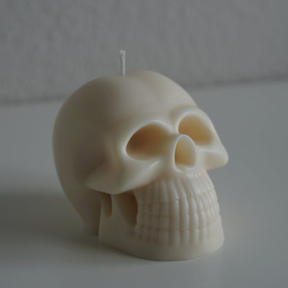 Totenkopf Kerze