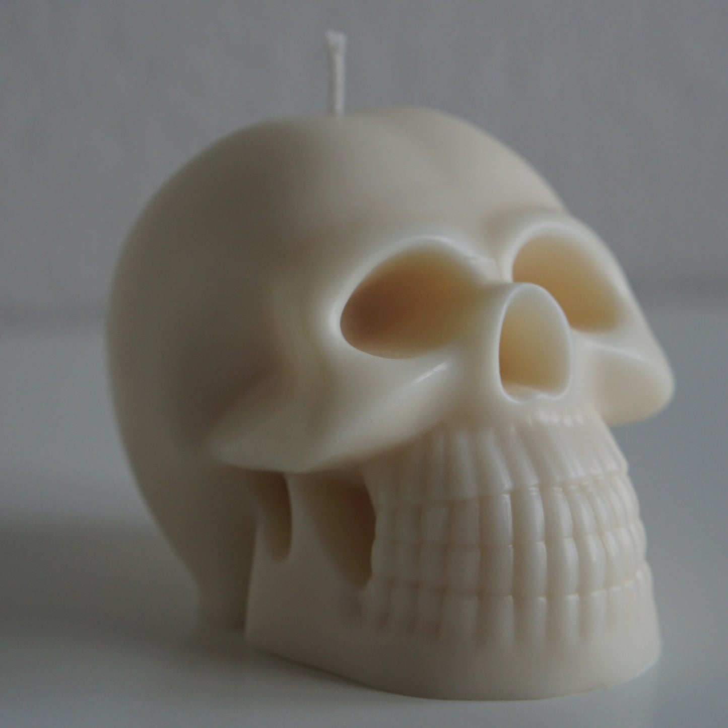 Totenkopf Kerze