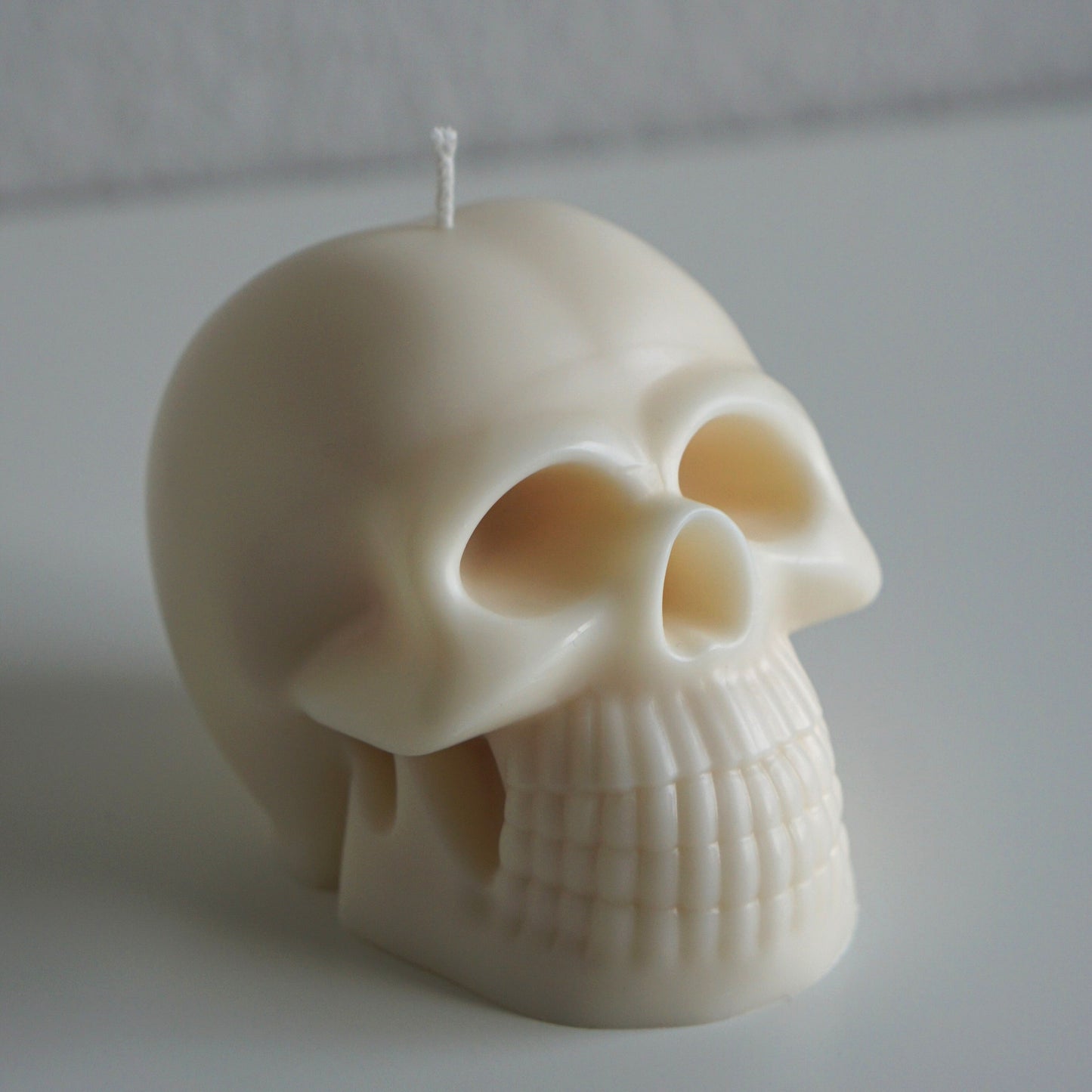 Totenkopf Kerze
