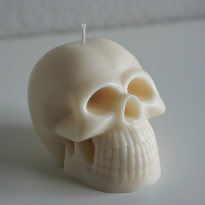 Totenkopf Kerze