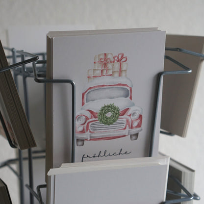 Weihnachtliche Postkarte