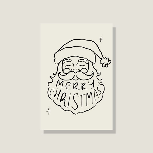 Postkarte "Weihnachtsmann"