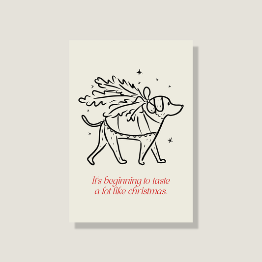 Postkarte "like christmas"