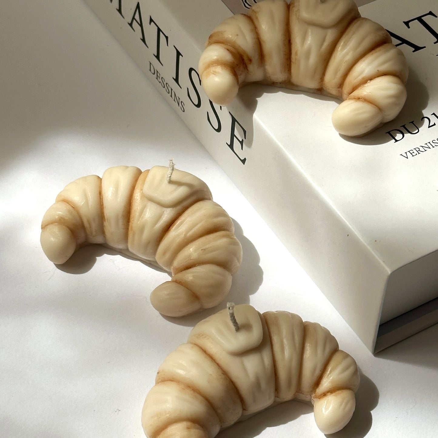 Croissant Kerze