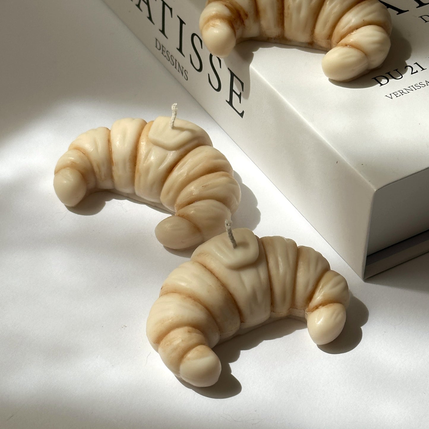 Croissant Kerze