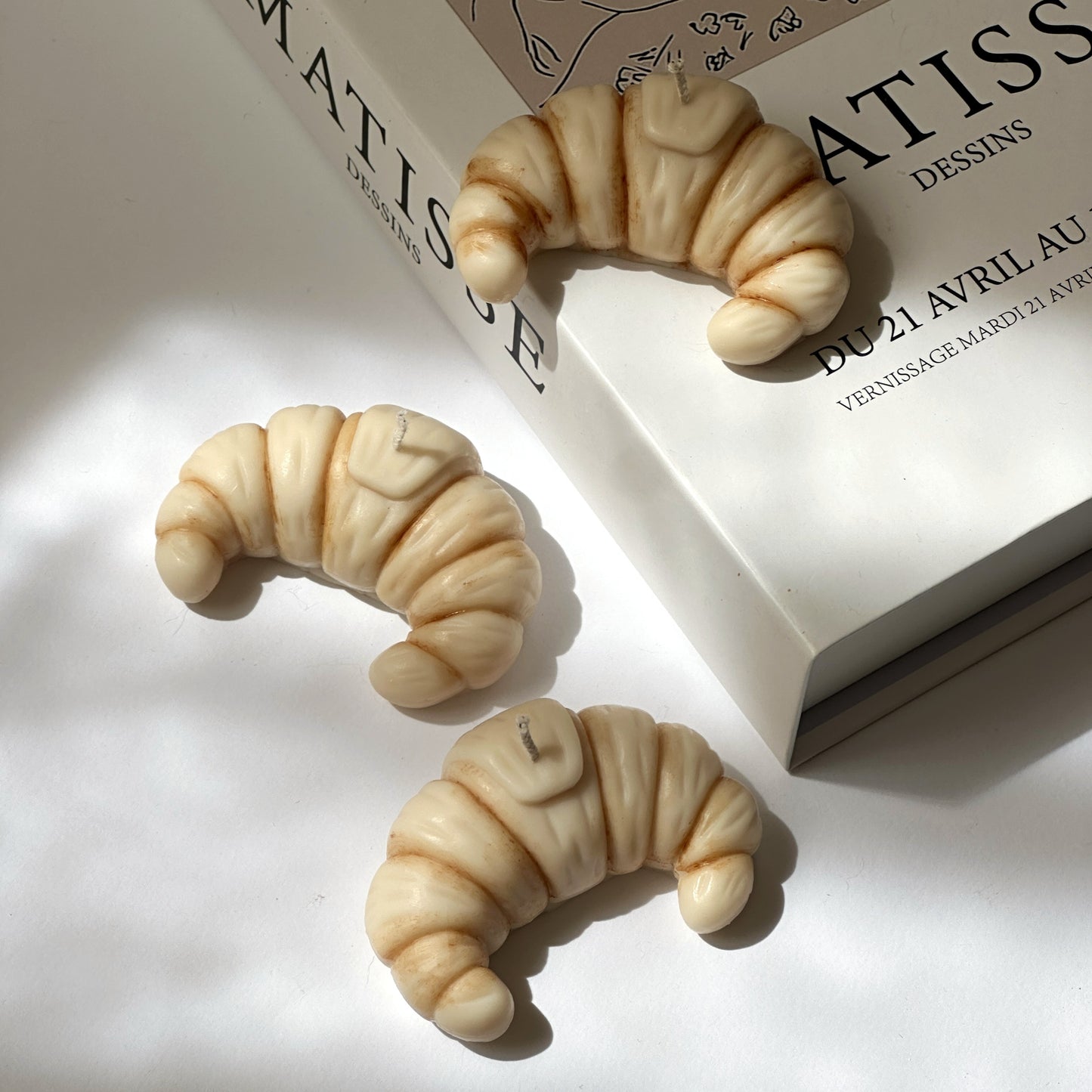 Croissant Kerze