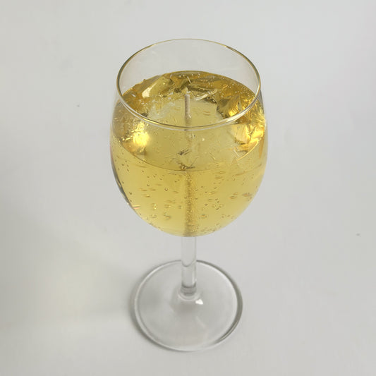Weißwein Duftkerze