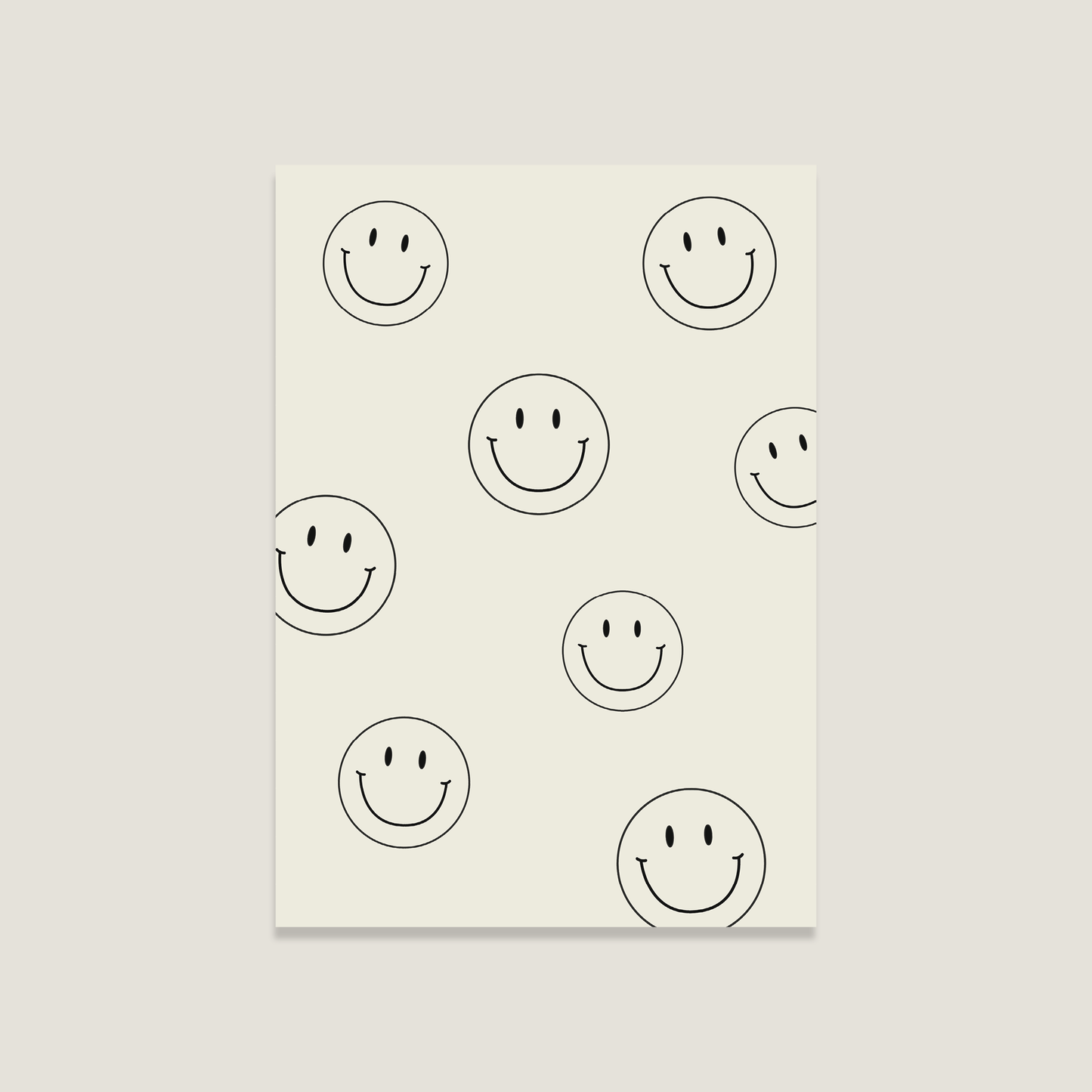 Postkarte "Happy"